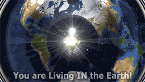You Are Living In The Earth Rotation GIF