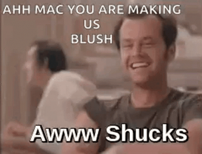 You Are Making Us Blush Aww Shucks GIF