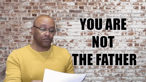 You Are Not The Father Suspicious Look GIF