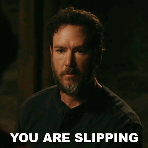 You Are Slipping Man GIF