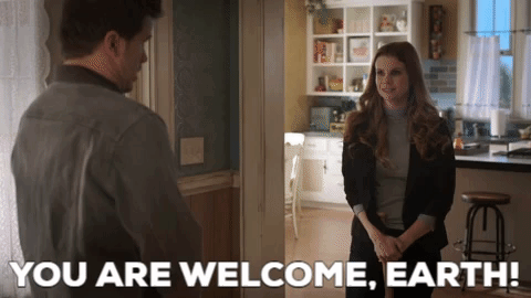 You Are Welcome To Earth GIF