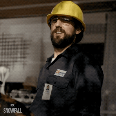 You Betcha Nodding Construction Guy GIF