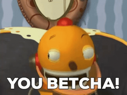 You Betcha Pappy Rolie Polie Olie GIF
