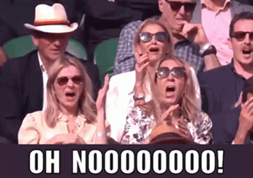 You Blew It Oh No Crowd Reaction GIF