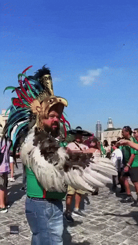 You Boys Like Mexico Bird Costume GIF
