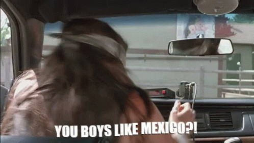 You Boys Like Mexico Man With Shades Driving GIF