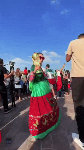 You Boys Like Mexico Woman Turning Around GIF