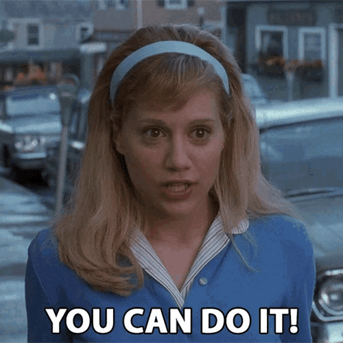 You Can Do It Fay Forrester GIF
