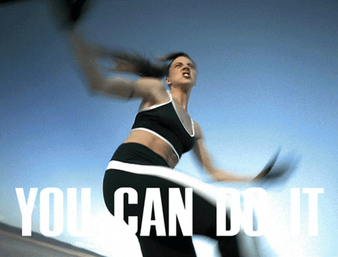 You Can Do It Sporty Spice Girls GIF