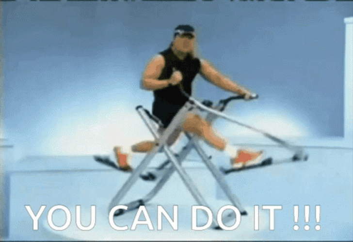 You Can Do It Workout GIF