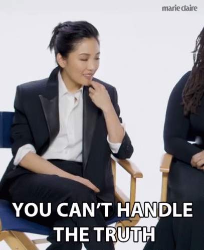 You Can't Handle The Truth Constance Wu GIF