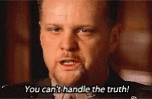 You Can't Handle The Truth Face Swap GIF