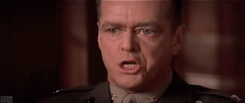 You Can't Handle The Truth Jack Nicholson Weeping GIF