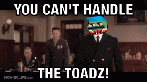 You Can't Handle The Truth Toads Meme GIF