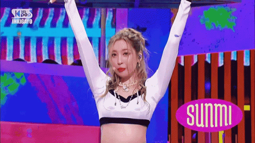 Sunmi On You Cant Sit With Us GIF
