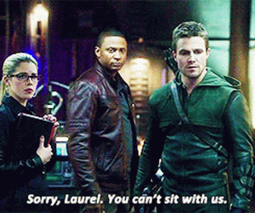 Sorry Laurel You Cant Sit With Us GIF