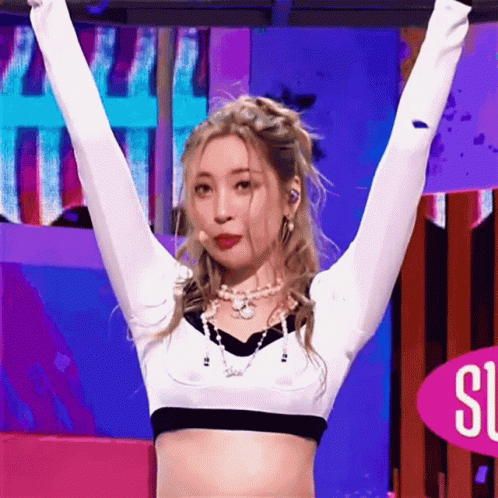 Sunmi Performance You Cant Sit With Us GIF