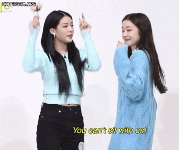 You Cant Sit With Us GIF