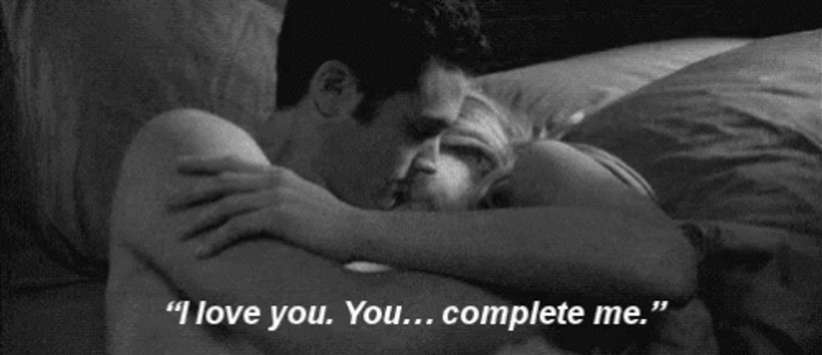 You Complete Me Sweet Couple I Love You GIF