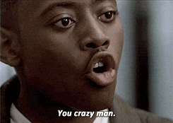 You Crazy Man Omar Epps GIF