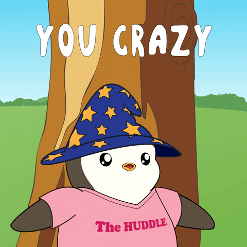 You Crazy Pudgy Penguins GIF