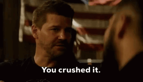 You Crushed It Seal Team GIF
