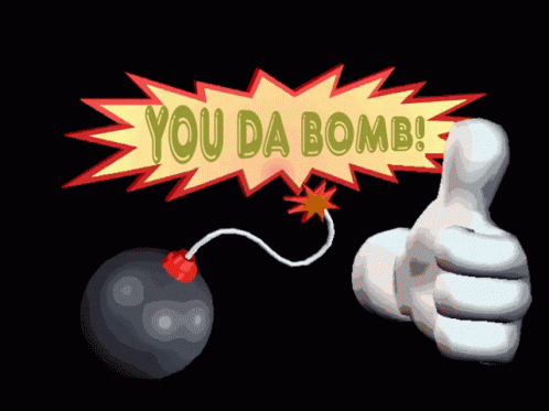 You Da Bomb Thumbs Up GIF
