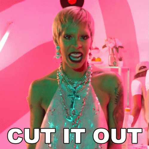 You Didn't Have To Cut Me Off Drag Queen GIF