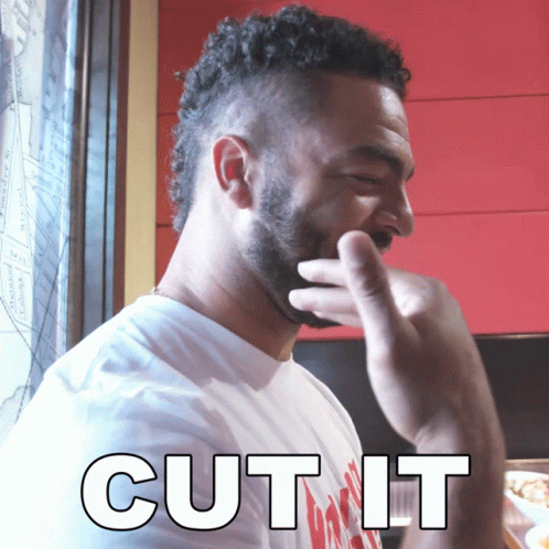 You Didn't Have To Cut Me Off Hot Guy GIF