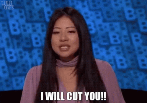 You Didn't Have To Cut Me Off Isabella Wang GIF