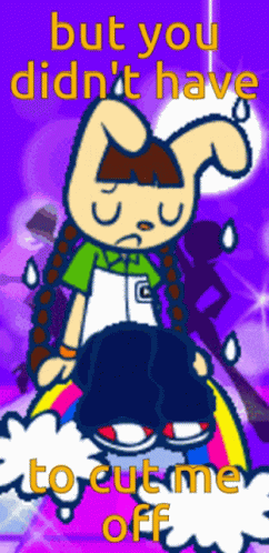 You Didn't Have To Cut Me Off Pop Music GIF