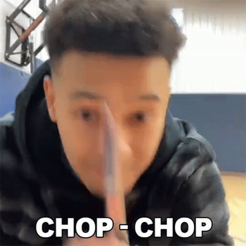 You Didn't Have To Cut Me Off Wielding Scissors GIF