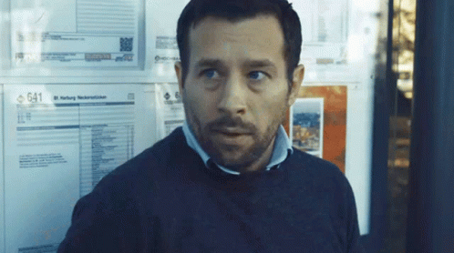 You Didn't See Anything Guy Confused GIF