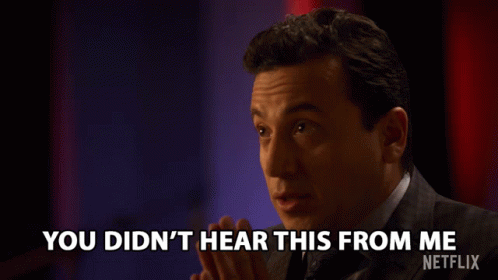 You Didn't See Anything Hear This Me GIF