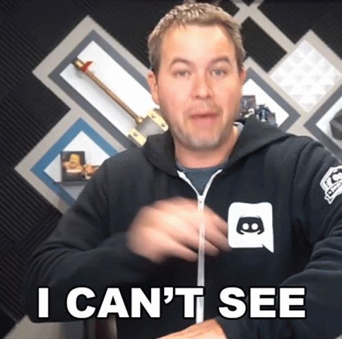 You Didn't See Anything I Cant See GIF