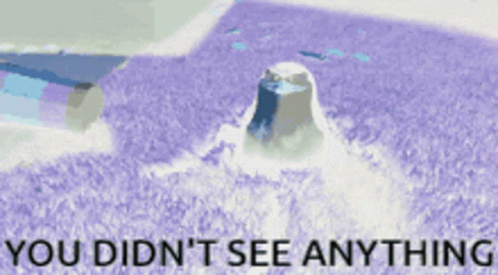 You Didn't See Anything Pigeon GIF