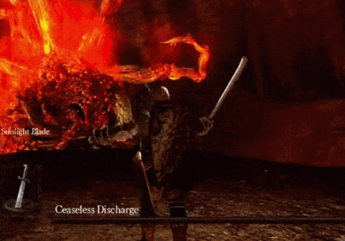 You Died Dark Souls Ceaseless Discharge Epic GIF