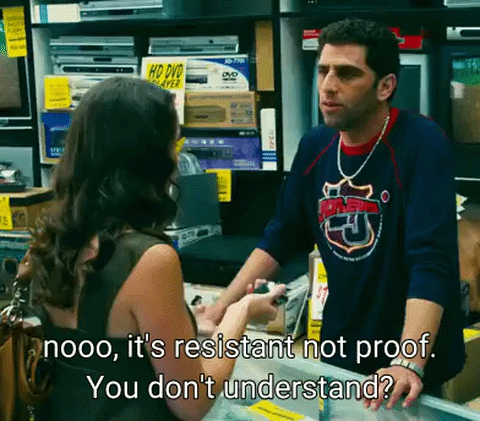 You Don'T Mess With The Zohan Electronic Store GIF