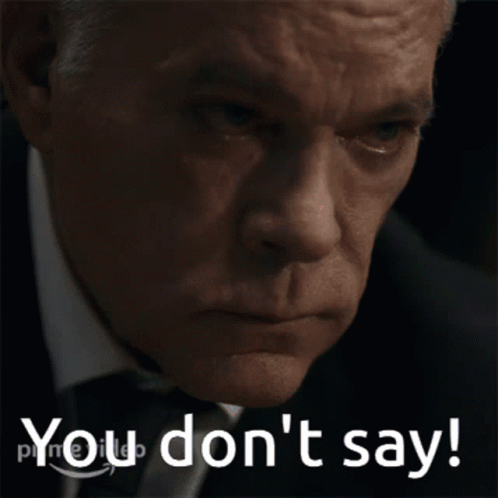 You Dont Say That Look GIF