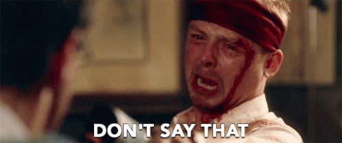 You Dont Say That Shut Up GIF