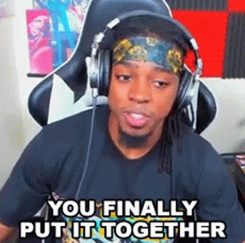 You Finally Put It Together Finally Meme GIF