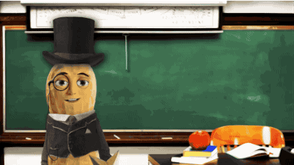 You Get A Gold Star Mr Peanut GIF