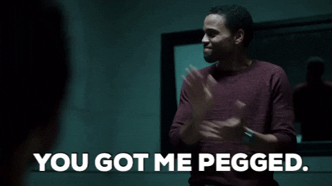 You Get Me Pegged Clapping Michael Ealy GIF