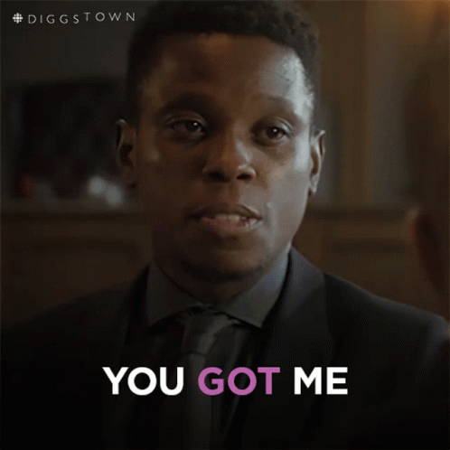 You Get Me Percy GIF