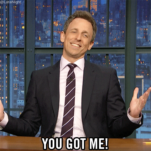 You Get Me Seth Meyers GIF