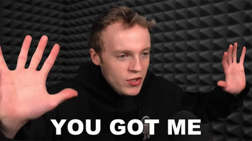 You Get Me Surrendering Man GIF