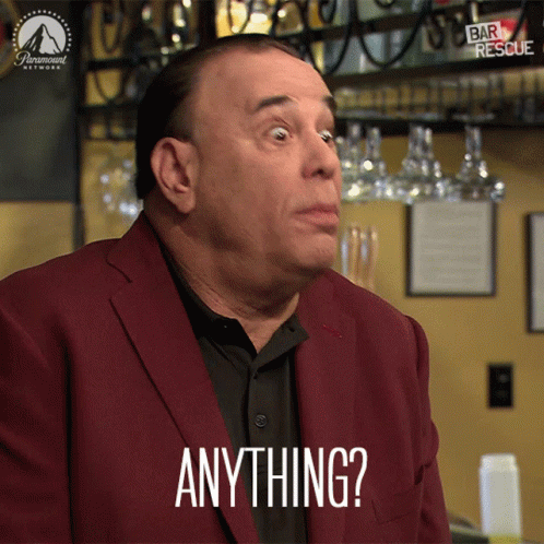 You Get Nothing Anything Not One GIF