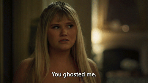 You Ghosted Me Phoebe GIF