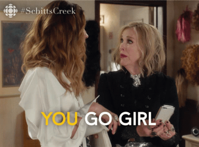 You Go Girl Catherine O'Hara GIF