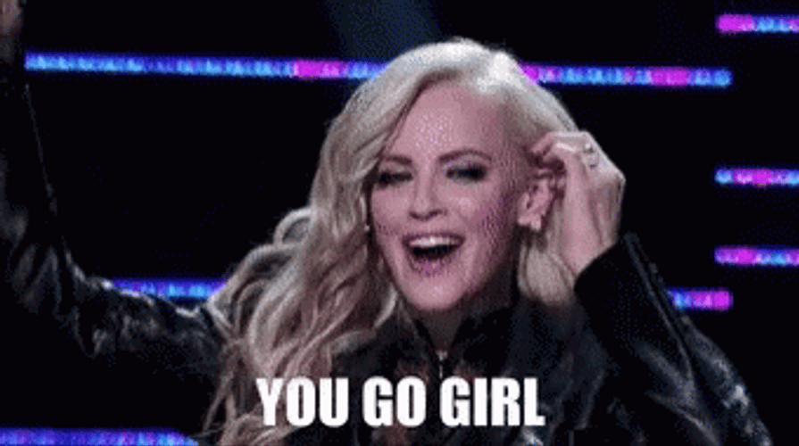 You Go Girl Jenny McCarthy GIF